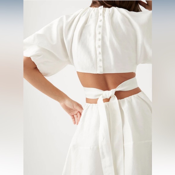 Aje Mimosa Cut Out Midi Dress - Picture 11 of 11